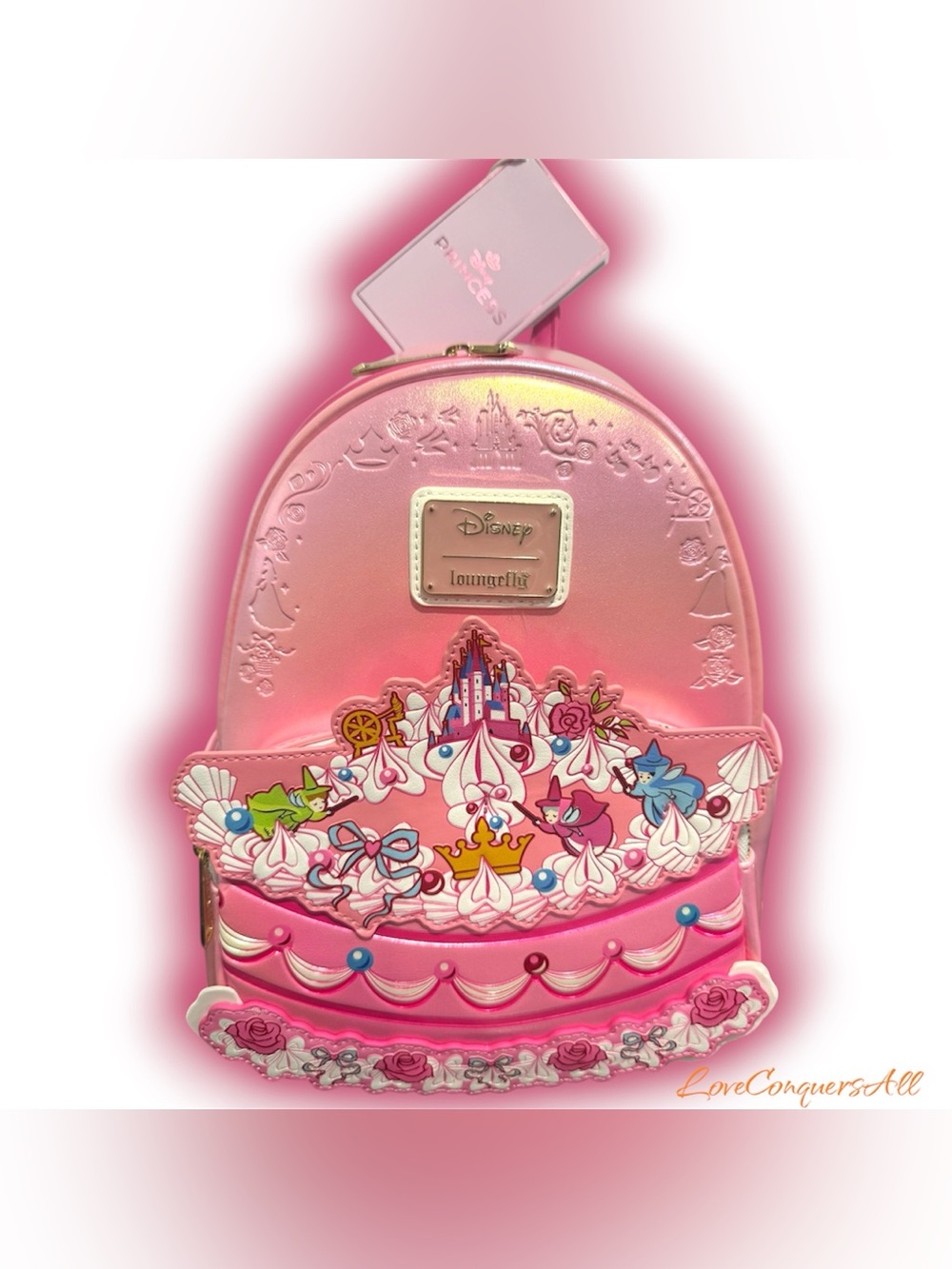 Loungefly Disney Princess Sleeping Beauty Aurora Cake Mini Backpack